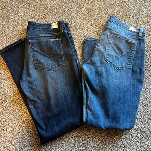 Lot of 2 Hudson Krista Jeans